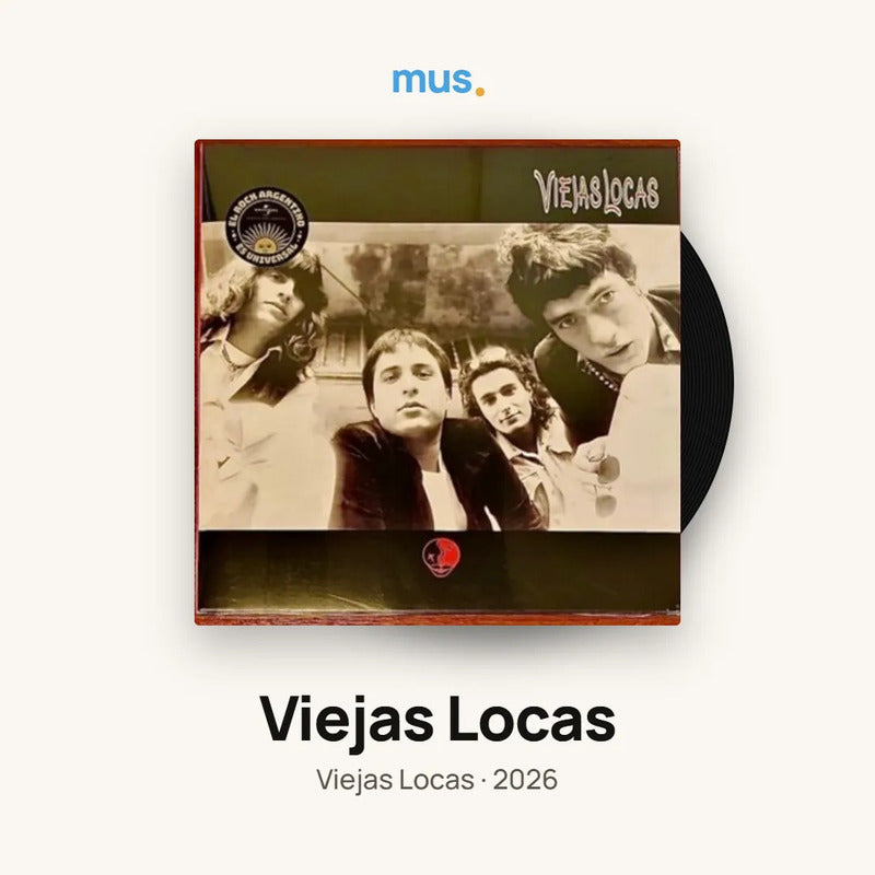 Viejas Locas - Vinilo Mus Estándar