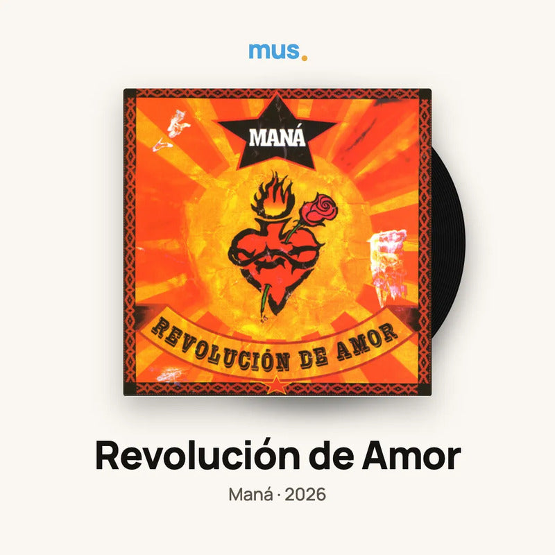 Mana - Revolucion De Amor - 2 Lp - Vinilo Mus Estándar