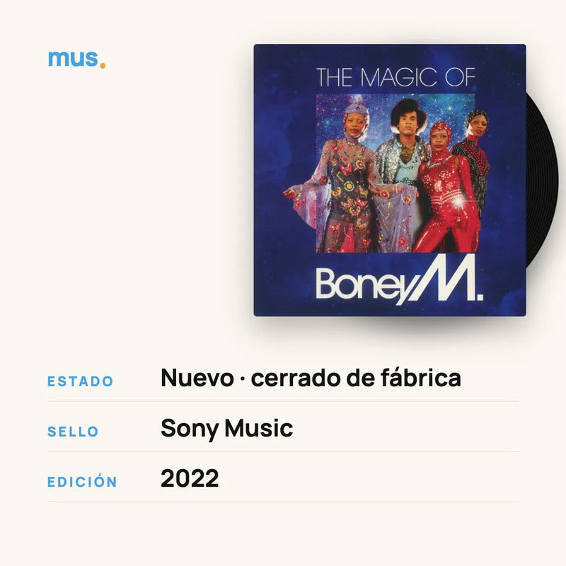 Boney M - The Magic Of Boney M - 2lp - Vinilo Mus Edición Limitada