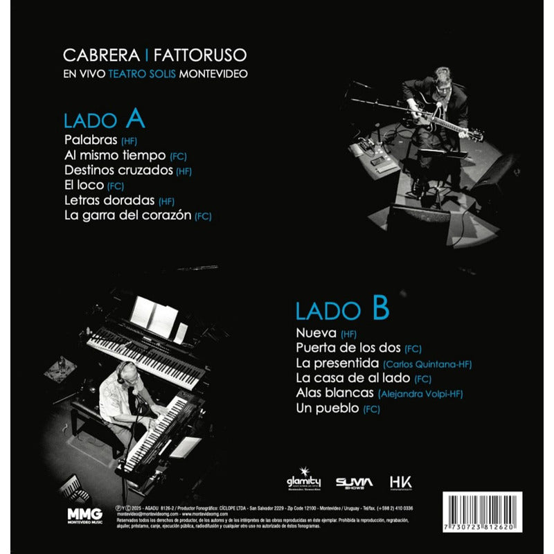 Cabrera I Fattoruso Vinilo - Mus Estándar