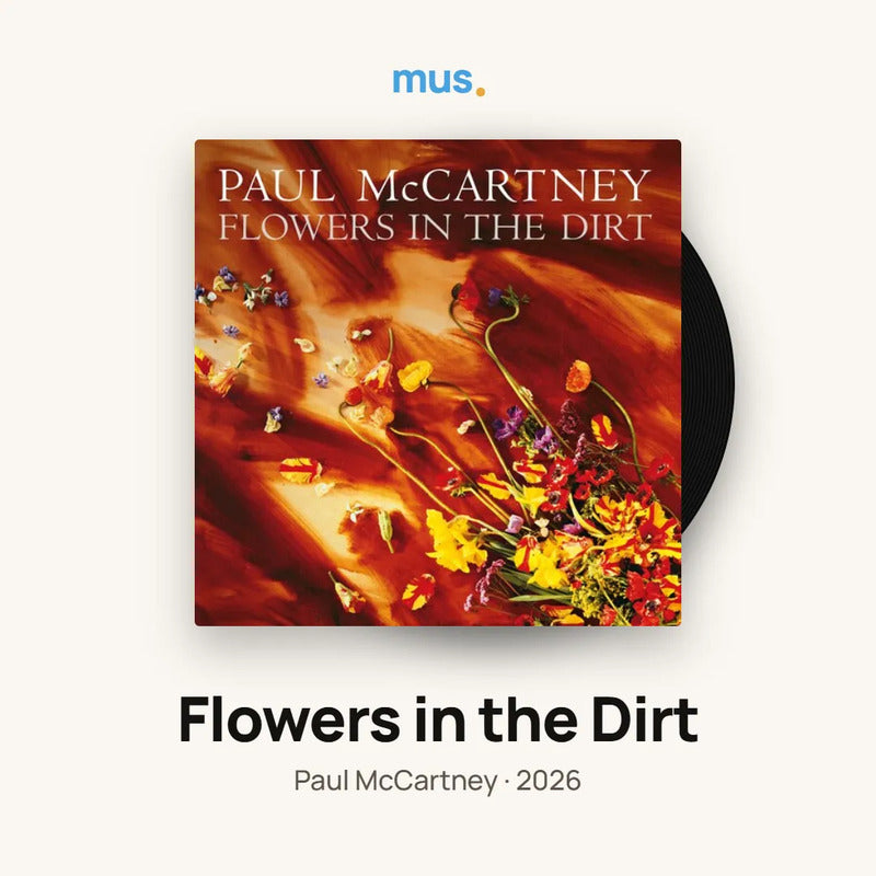 Flowers In The Dirt - Paul Mccartney Vinilo Mus Estándar