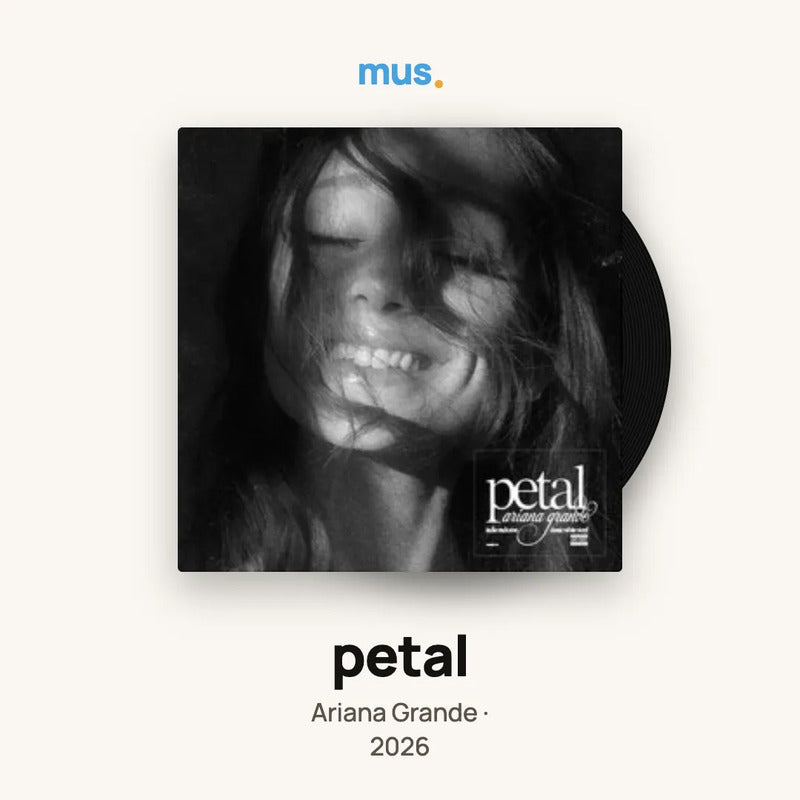 Ariana Grande - Petal Eternal - Lp - Vinilo Mus Estándar