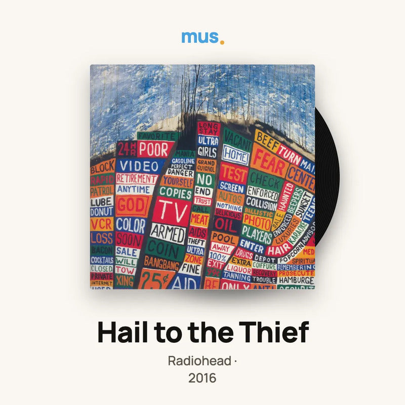 Radiohead - Hail To The Thief - 2lp - Vinilo Mus Estándar