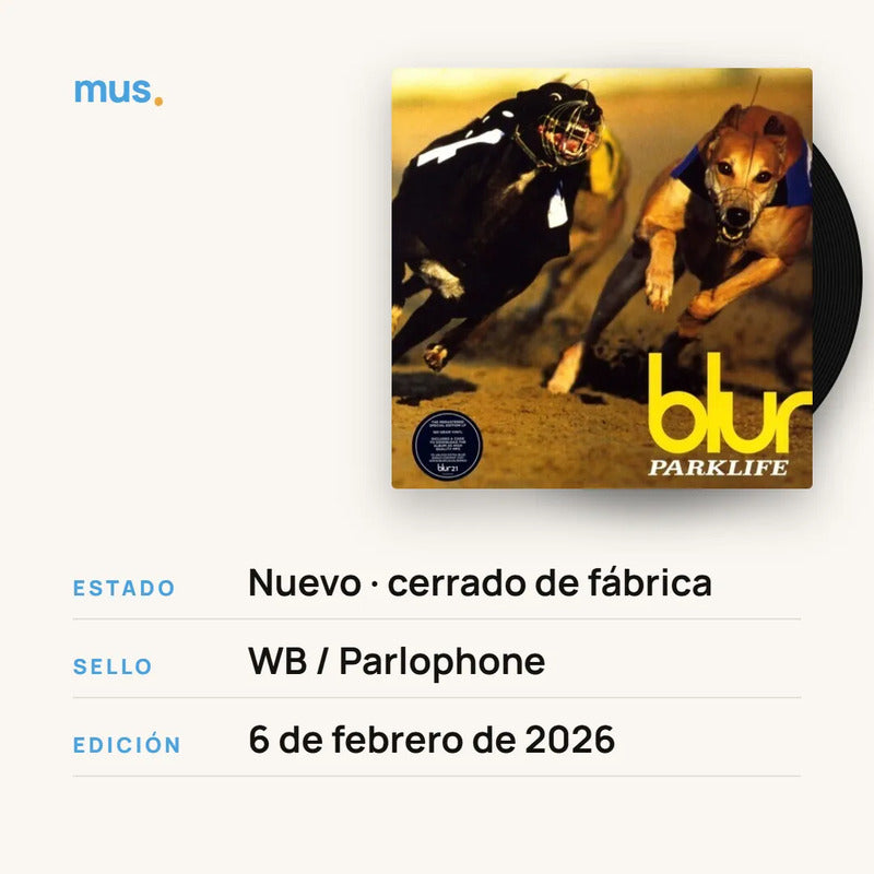 Blur - Parklife - Vinilo Mus Estándar
