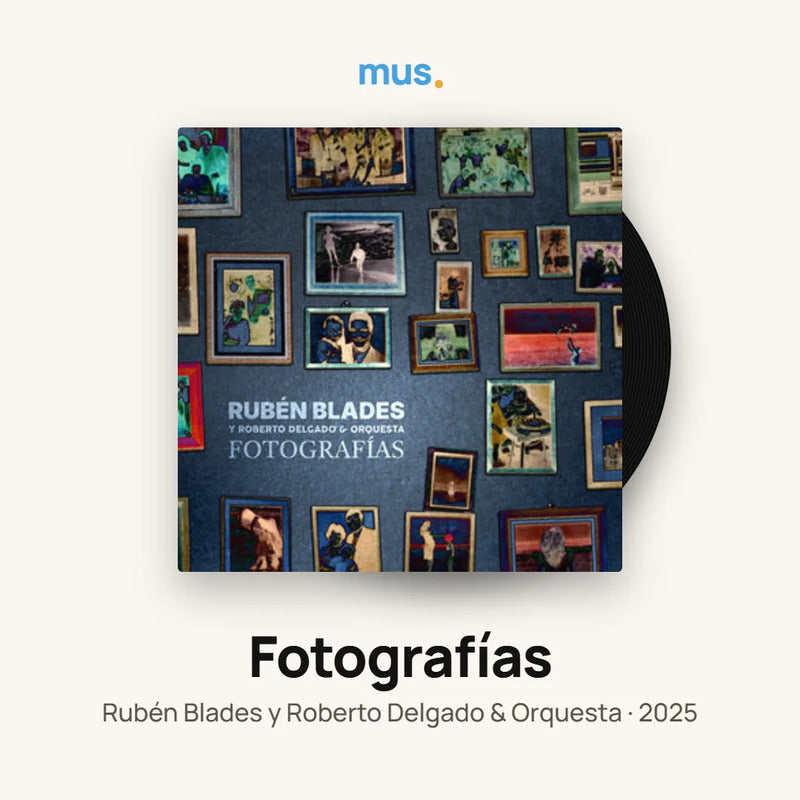 Ruben Blades -  Fotografias - Vinilo Mus Edición Limitada