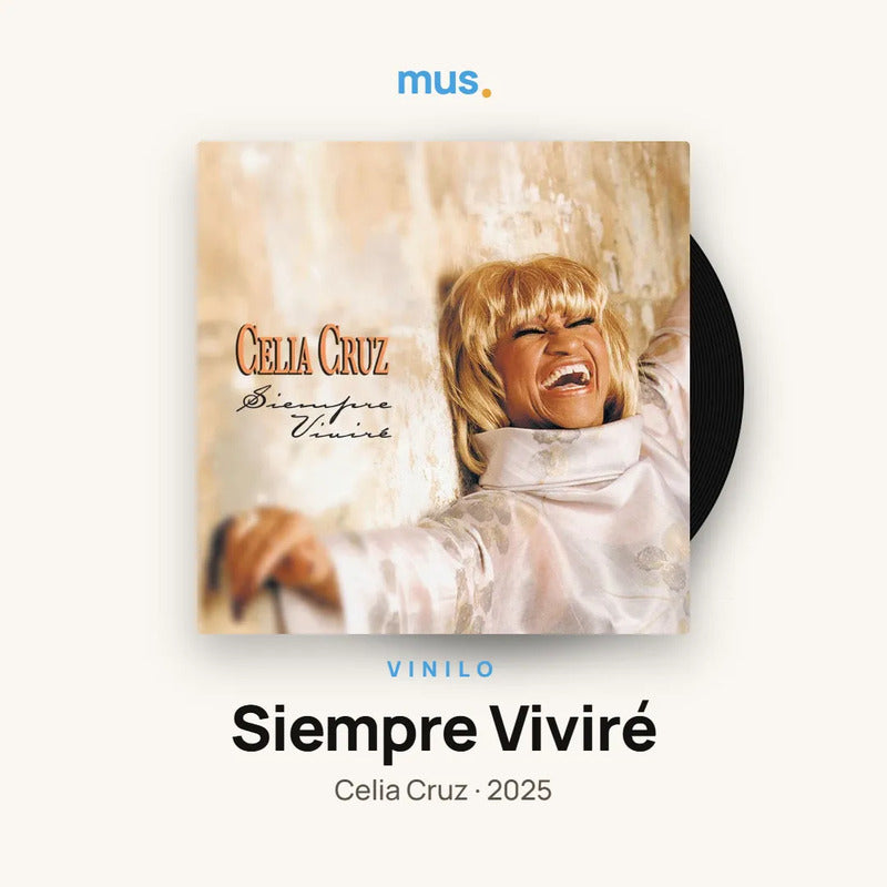 Celia Cruz - Siempre Viviré (2 Lp) - Vinilo Mus Estándar