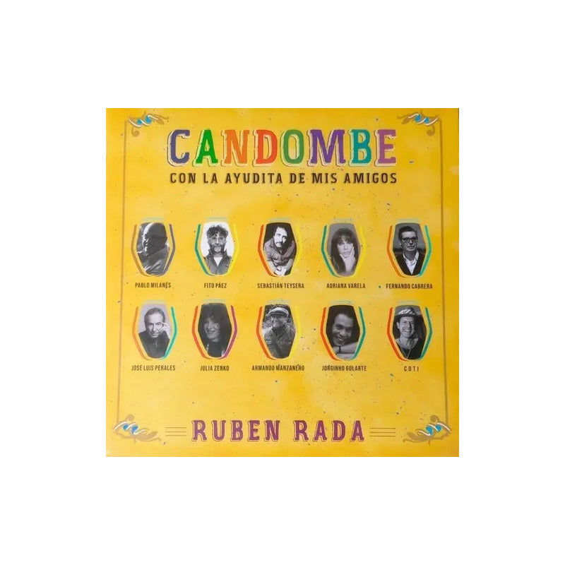 Ruben Rada Candombe Con La Ayudita De Mis Amigos- Vinilo Mus