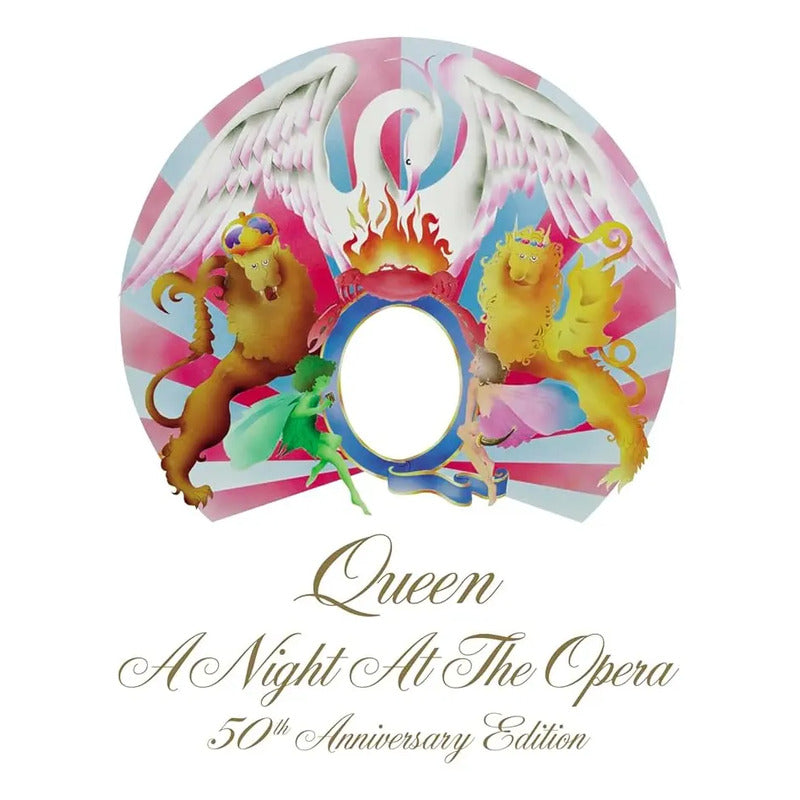 Queen A Night At The Opera Vinilo Transparente 180 Gramos Edición Limitada