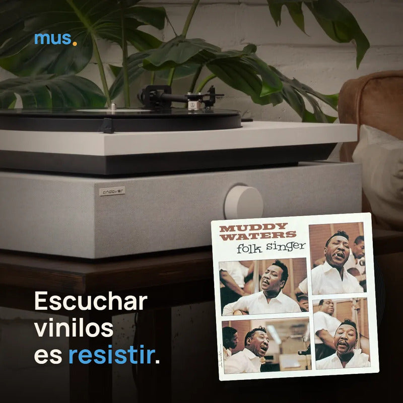 Muddy Waters - Cantante De Música Folk - Vinilo Mus Estándar