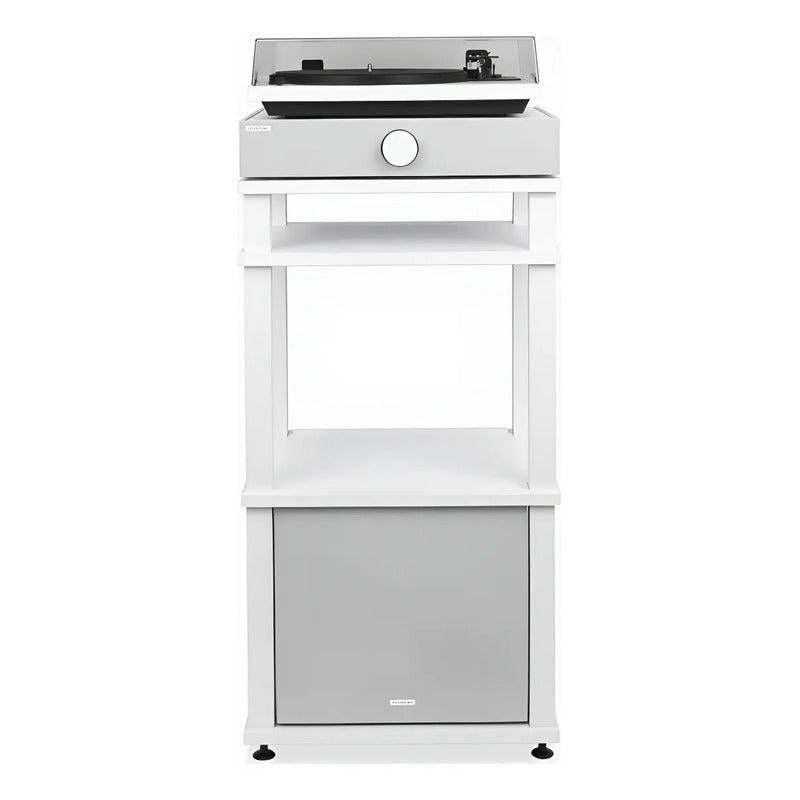 Sistema De Audio Hifi Con Rack Y Subwoofer - Spinquartet Mus Blanco