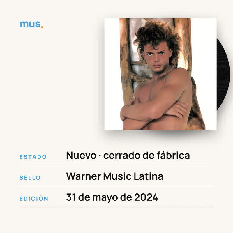 Luis Miguel - Busca Una Mujer - Vinilo Mus Estándar