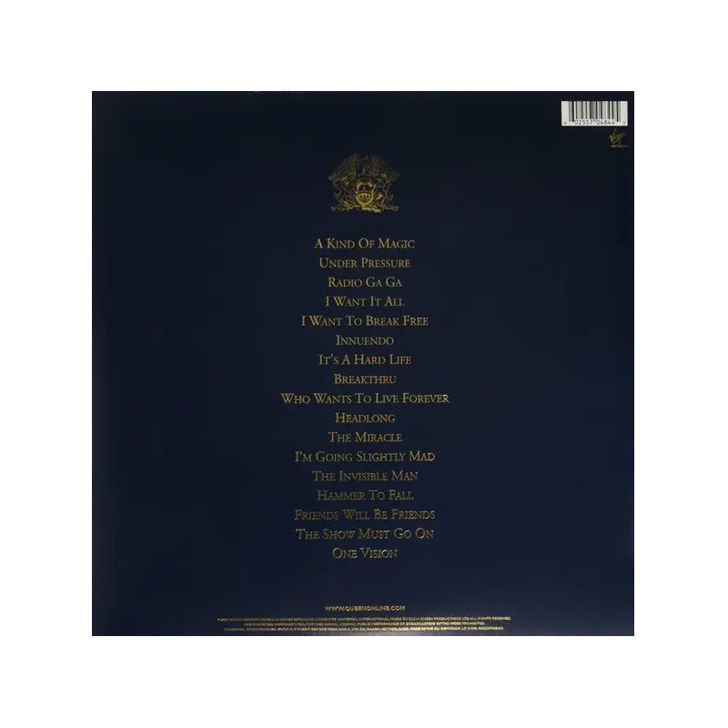 Queen Greatest Hits Ii Vinilo Doble 2 Lp Import Stock Estándar