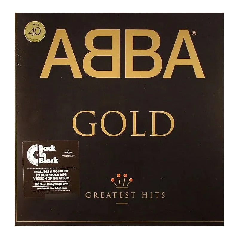 Abba Gold: Greatest Hits 40th Anniversary (2lp) Vinilo Mus Edición Limitada