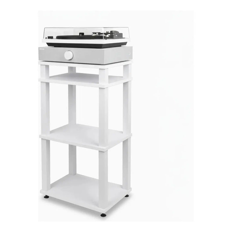 Sistema De Audio Hifi Con Rack Spintrio Mus Blanco