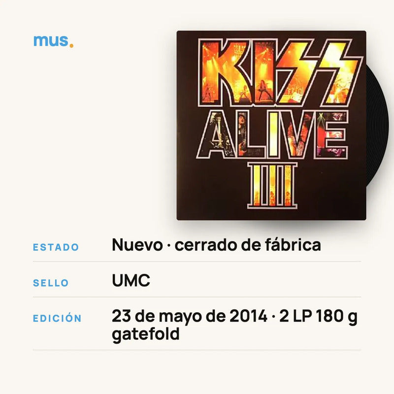Kiss – Alive Iii