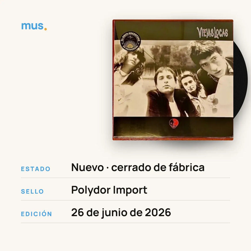 Viejas Locas - Vinilo Mus Estándar