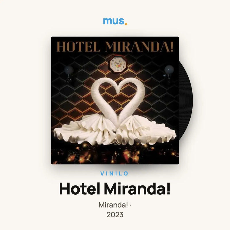 Vinilo Lp Miranda! - Hotel Miranda! - Vinilo Mus Estándar