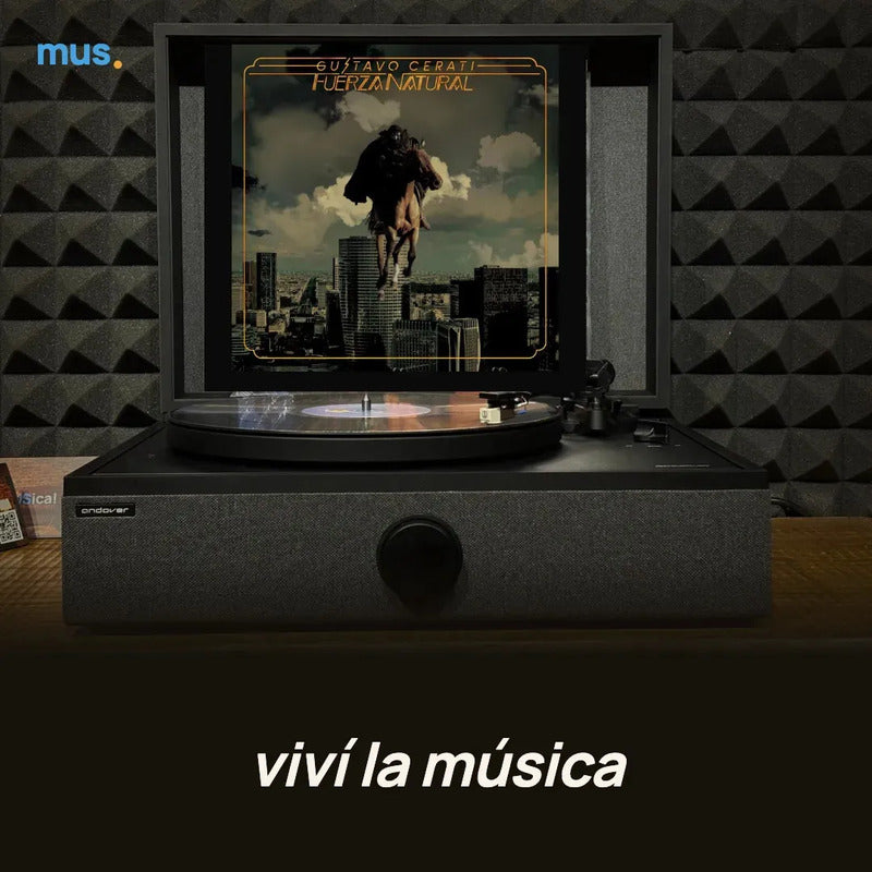 Gustavo Cerati - Fuerza Natural - 2 Lp - Vinilo Mus
