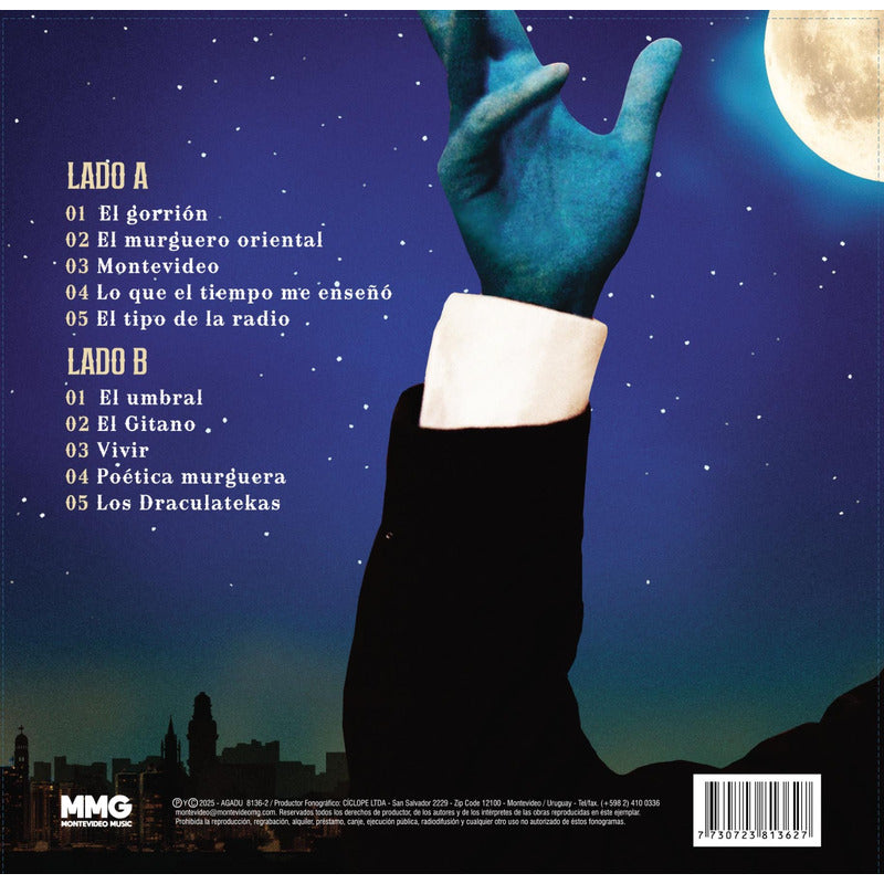 Tabaré Cardozo Murga 25 Años Vinilo - Mus Estándar