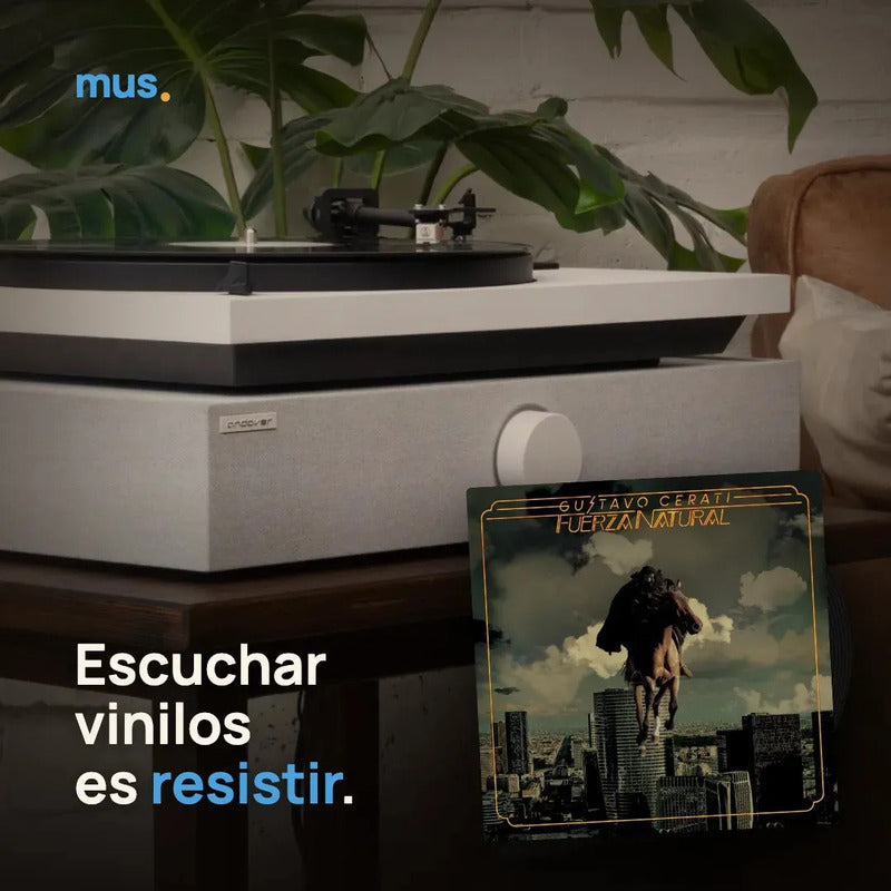 Gustavo Cerati - Fuerza Natural - 2 Lp - Vinilo Mus