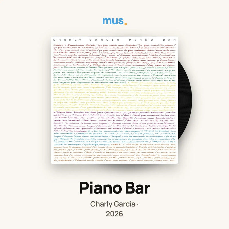 Charly Garcia - Pianobar (edicion Limitada Color) Vinilo Mus Edición Limitada