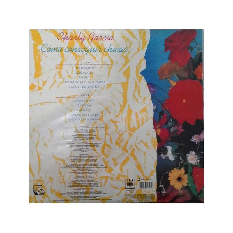 Charly Garcia - Como Conseguir Chicas - Vinilo - Mus Estándar