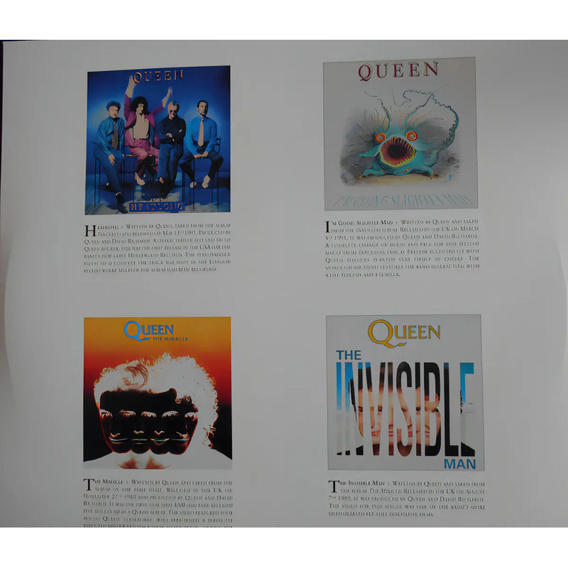 Queen Greatest Hits Ii Vinilo Doble 2 Lp Import Stock Estándar