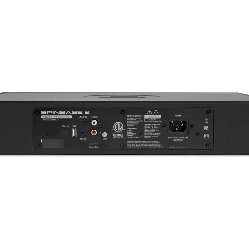 Spinbase 2   Sonido Superior Y Calidad Original Negro