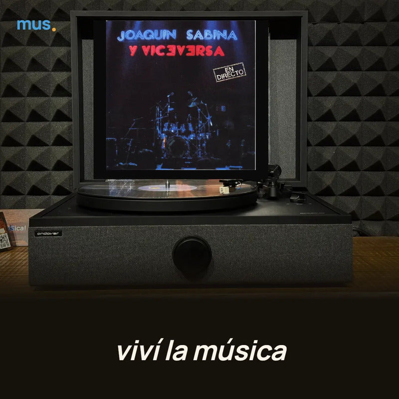 Joaquín Sabina - Y Viceversa En Directo - 2 Lp - Vinilo Mus Estándar