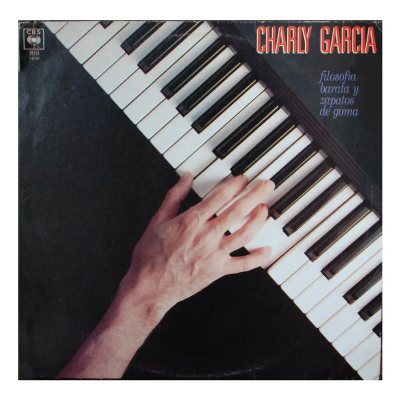 Charly Garcia - Filosofia Barata  Zapatos De Goma Vinilo Mus Estándar