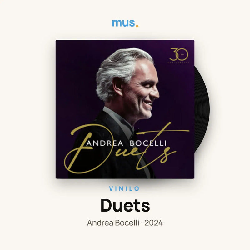 Andrea Bocelli  Duets – 30th Anniversary, foto 3 de 5