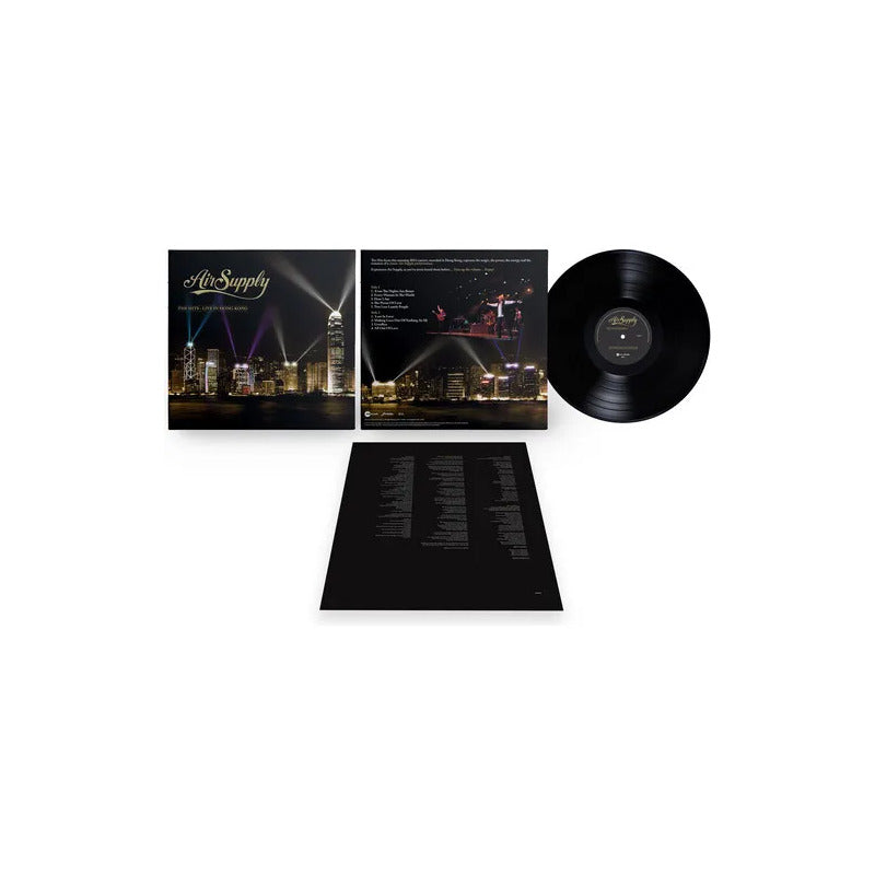 Air Supply  The Hits  Live In Hong Kong Vinilo Mus Estándar