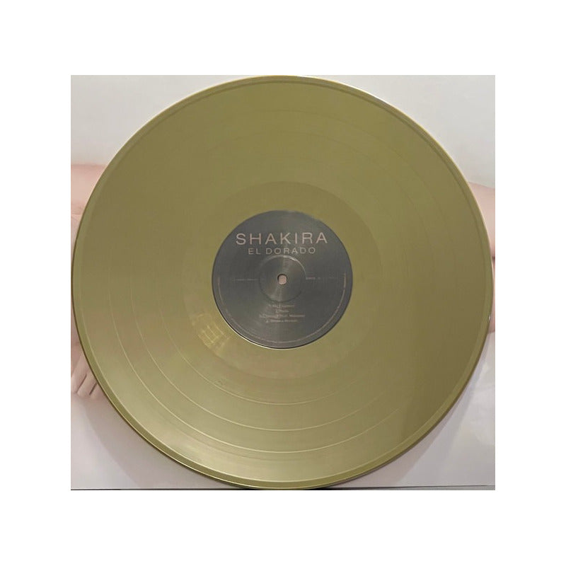 Disco Vinyl Shakira-el Dorado (2 X Gold Vinyl) Versión Del Álbum Estándar