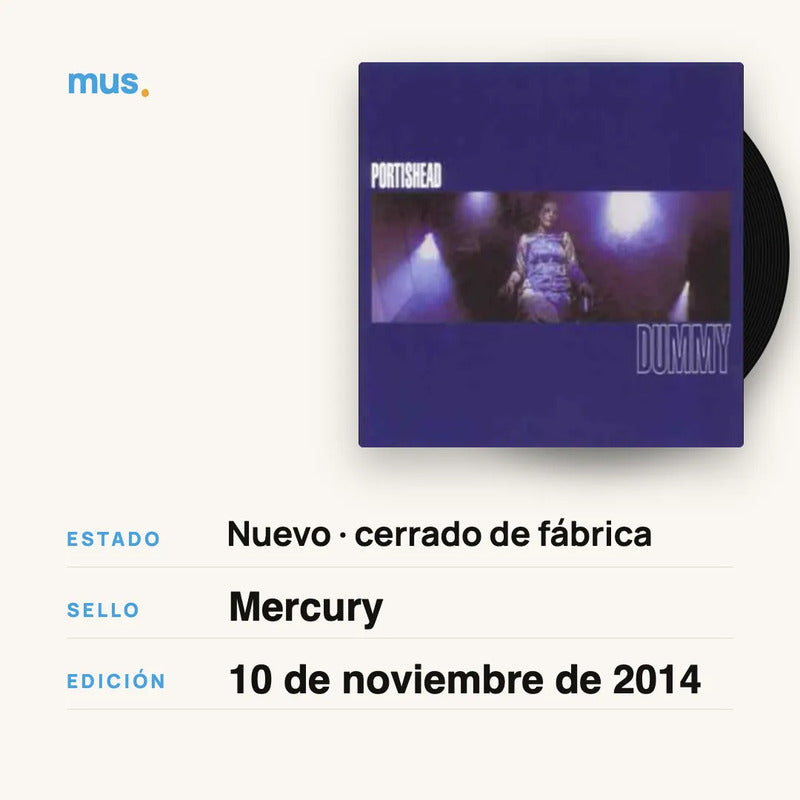 Portishead - Dummy - Lp - Vinilo Mus Estándar