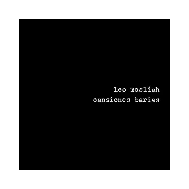 Leo Maslíah - Cansiones Barias - Vinilo Mus Estándar