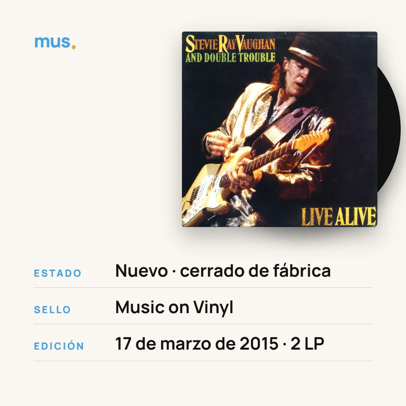 Stevie Ray Vaughan – Live Alive