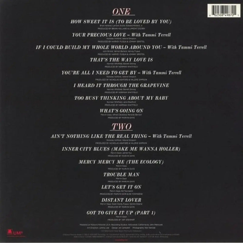 Marvin Gaye Todos Los Grandes Éxitos De Motown Vinilo Lp Soul Físico