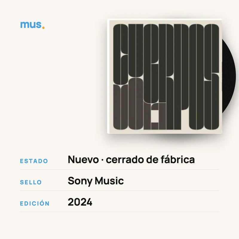 Babasónicos - Cuerpos - Vinilo Mus Estándar