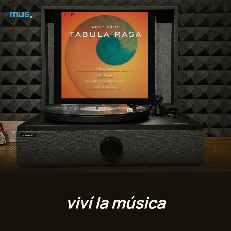 Arvo Part - Tabula Rasa - Vinilo Mus Estándar