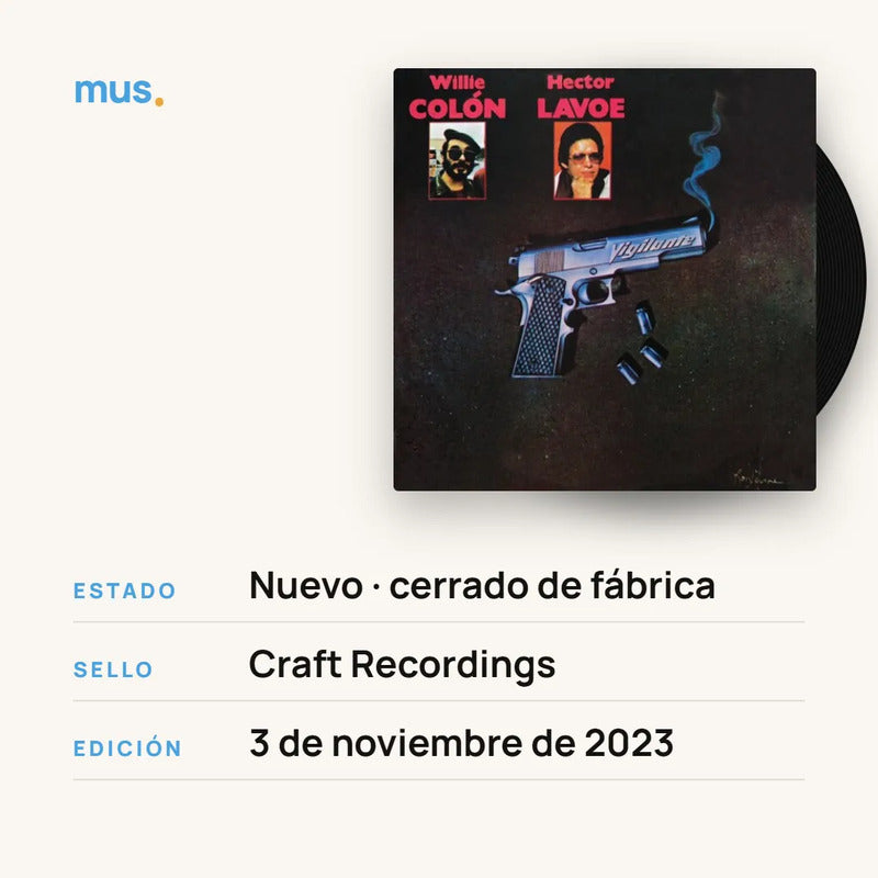 Willie Colón And Hector Lavoe - Vigilante - Vinilo Mus Estándar