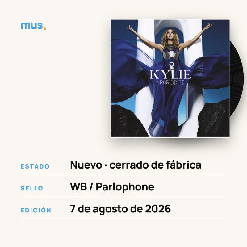 Kylie Minogue - Aphrodite - Vinilo Mus Estándar