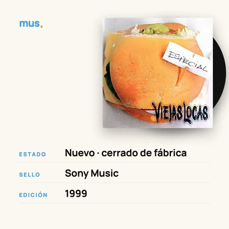 Viejas Locas - Especial - 2lp - Vinilo Mus Estándar