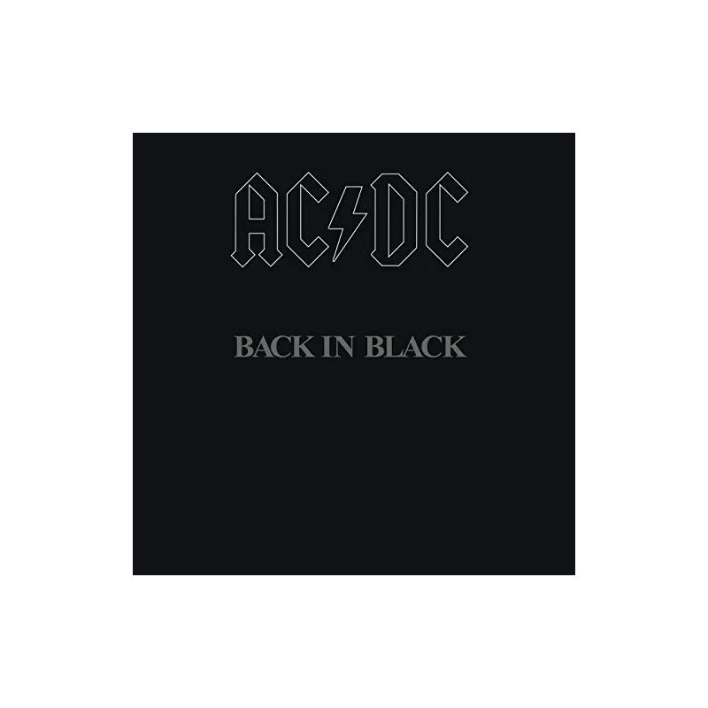 Ac/dc  Back In Black - Vinilo Mus Estándar
