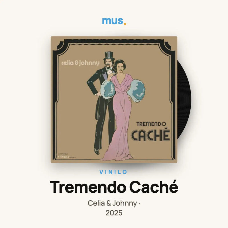 Celia Cruz & Johnny Pacheco - Tremendo Cache Vinilo Mus Remasterizado