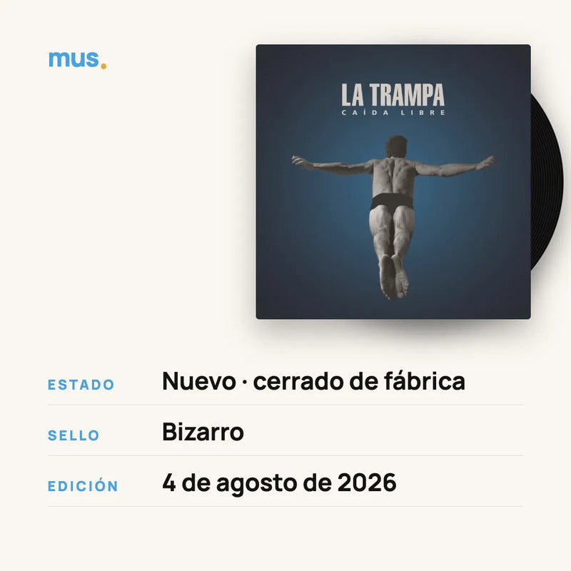 La Trampa - Caída Libre - Vinilo Mus Estándar
