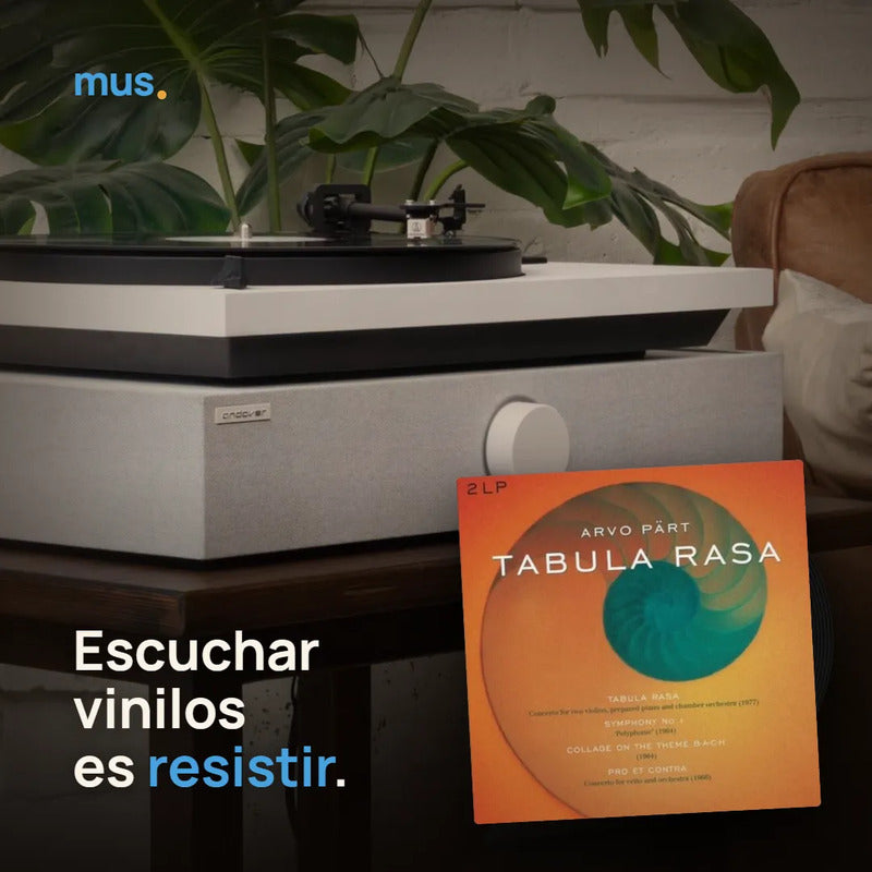 Arvo Part - Tabula Rasa - Vinilo Mus Estándar