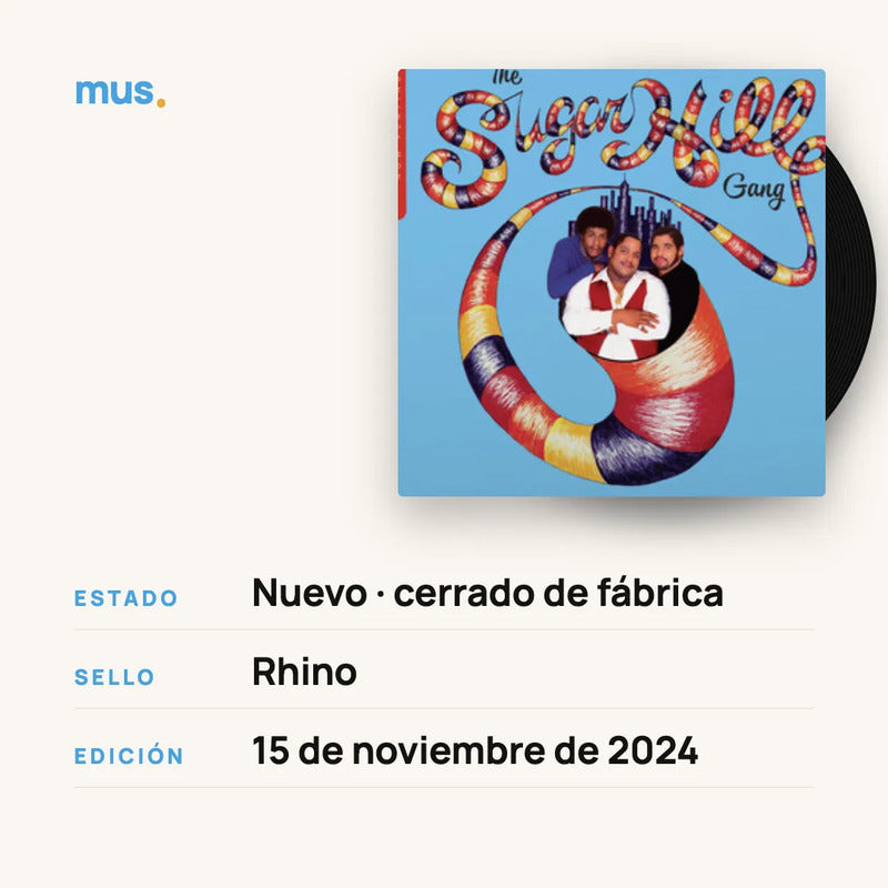 The Sugarhill Gang - (rapper's Delight) - Vinilo Mus Edición Limitada