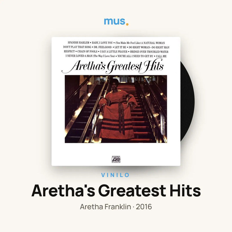 Aretha Franklin - Greatest Hits (2 Lp) - Vinilos Mus Estándar