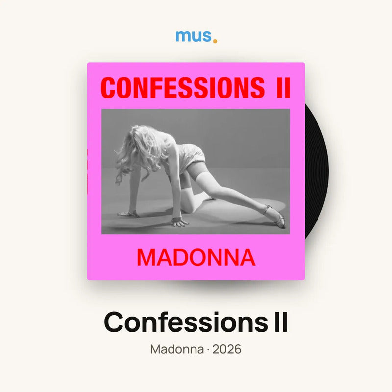 Madonna - Confessions Ii Vinilo Mus Estándar - Vinilo Rojo