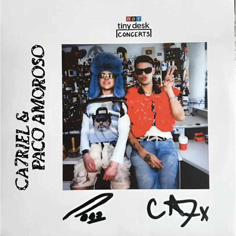 Ca7riel Y Paco Amoroso Npr Tiny Desk Vinilo Mus Estándar